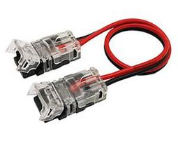 Šviesos diodų juostos jungtis EUROLIGHT Co-8-Pcb-C-Pcb, 2 kontaktų, 5A, 8 mm pločio juostai, 12/24V,
