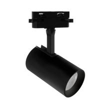 Kryptinis šviestuvas ant bėgelio DPM X-Line, GU10, IP20, aliuminis, 86 x 180 x 86 mm, juodos sp., ST