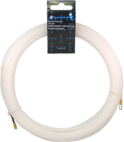 Viela kabeliams traukti ELECTRALINE, 20 m, storis 3 mm, baltos spalvos, 61052