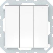 Jungiklis VILMA Qr1000 P510-030-02, 3 klavišų, įleidžiamas, baltos sp.