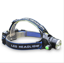 LED žibintuvėlis SUNLUX, CREE LED, ant galvos, pakraunamas 2 x 18650, 350 lm, 3009, A171490009