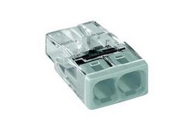 Jungtis laidams WAGO 2273-202/5, 2 x 0,5-2,5mm, baltos spalvos, 5 vnt.