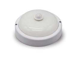Specialiųjų patalpų LED šviestuvas ORRO BL150CP03-PIR, 10W, 700 lm, IP54, su PIR judesio davikliu, v