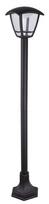 Lauko šviestuvas ORRO P6045S.L, 8 W LED, 4000 K, IP44, pastatomas, 110 cm aukščio, juodos sp., A1706