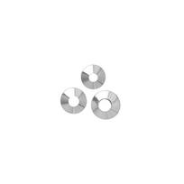 Apdailos gaubtas AQUER, 20, viengubas, chromuotas, plastikinis