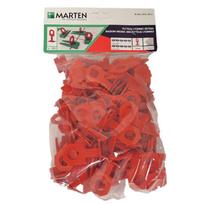 Plytelių inkaras MARTEN, storis 3 mm, 7-15 mm, išlyginimo sistemai, raudonas, 100 vnt.