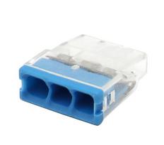 Laidų jungės ORRO Tm2203, 450 V, spl. mėlyna, 25 vnt.