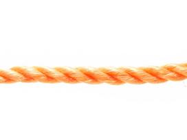 Suktas polipropileninis lynas POSAMO VAUKA, 10mm, ritinys, 25m, oranžinės spalvos