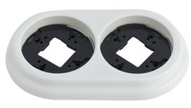 Rėmelis retro ELECTRALINE, 2 vietų, baltos sp.