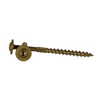Konstrukciniai medsraigčiai ROBUS, 5 x 70/42 mm, praplatinta galva, lauko darbams, 100 vnt., TORX25
