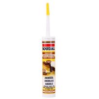 Akrilinis hermetikas SOUDAL Parketkit, 280 ml, medinėms grindims, parketui, ąžuolo spalvos