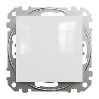 Perjungiklis SCHNEIDER 10-1-Sdd111106, SEDNA Design, 1 klavišo, įleidžiamas, baltos spalvos, 10A 250