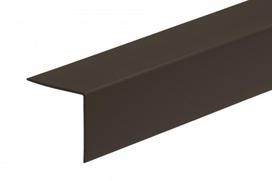 PVC kampinis apdailos profilis CEZAR Nr. 108, spl. ruda, 30x30x2750 mm, 670237