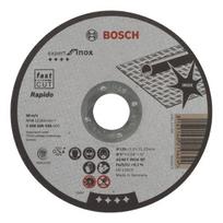 Nerūdijančio plieno pjovimo diskai BOSCH Inox, 125 x 22,2 x 1 mm
