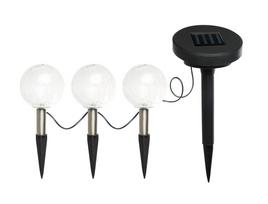 Girlianda su saulės elementais SUNLUX SL214, 3 m, 3 LED lemputės, baltos sp.