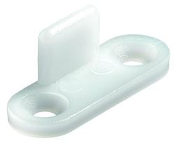 Stumdomų durų kreipiančioji HETTICH, pak. 6 vnt. plastikas, baltos spalvos, 89073