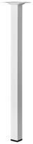 Baldų koja HETTICH, reguliuojama, balta spl., 400x25x25 mm, 1148