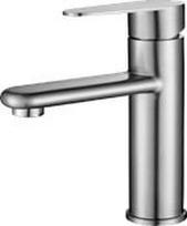 Praustuvo maišytuvas ODUS OD-299 Steel, korpusas nerūdijančio plieno, žarnos 1/2-40 cm