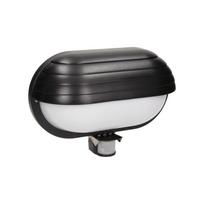 Sieninis šviestuvas ORNO Fixture, 60W, su judesio dav., 180°, IP44, juodos sp., OR-OP-304BE27ZMR, 02