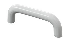 Baldų rankenėlė HETTICH, plastikas, baltos sp. HS 64mm, 4197