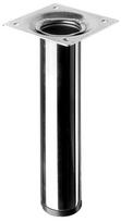 Baldų koja HETTICH, reguliuojama, sidabro spl., d-30 mm, 150 mm, 9129107