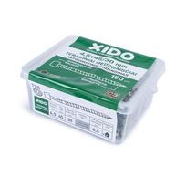 Terasiniai medsraigčiai XIDO, 4,5 x 45/30 mm, antikorozinis padengimas, 150 vnt., TORX20