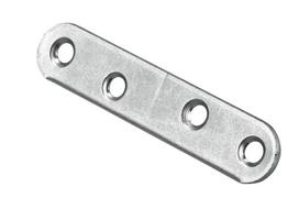 Jungiamoji plokštelė HETTICH, 80 x 15 mm, cinkuotas, 9100366