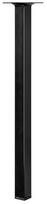 Baldų koja HETTICH, reguliuojama, juoda spl., 400x25x25 mm, 1351