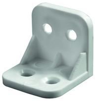 Tvirtinimo kampukas HETTICH, pak. 4 vnt. plastikas, 30x30x30mm, baltos sp., 9184276