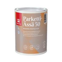 Vandeninis poliuretaninis akrilinis vidaus lakas TIKKURILA, Parketti Assa 50, 1 l