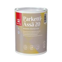 Vandeninis poliuretaninis akrilinis vidaus lakas TIKKURILA, Parketti Assa 20, 1 l