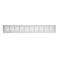Ventiliacinės grotelės EUROPLAST RA640, 60 x 400, aliuminės, baltos spalvos