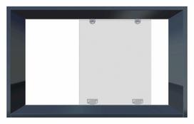 Stumdomų durų bėgelis HETTICH SlideLine1, frezuojamas, spl. balta, 2 m, 2 vnt., 1491