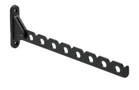 Atlenkiama kabykla rūbų pakaboms HETTICH, 310 mm, juodos sp., 9273579