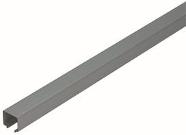 Stumdomų durų bėgelis HETTICH WingLine10, kreipiamasis, spl. pilka, 1,2 m, 14002
