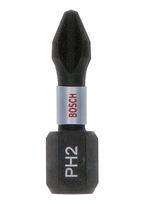 Smūginiai sukimo antgaliai BOSCH Impact PH2, 25 vnt.