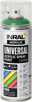 Aerozoliniai dažai INRAL ACRYLIC UNIVERSAL, 400 ml, mėtinė žalia, blizgi, RAL6029
