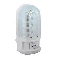 Sieninis šviestuvas DEO 2869, LED 1W, 6500K, 220-240V, 64 lm, IP20, 180°, baltos sp., 104 x 47 x 77