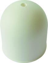 Lempos dangtelis ELECTRALINE, 68 mm skersmens, plastikinis, baltos sp., 71613S