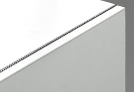 Ištisinis vyris baldinis HETTICH, 32x1200mm, dengtas žalvariu, 9169530