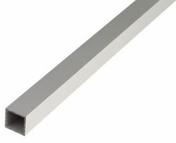 Aliuminio profilis, kvadratinis, anoduotas, sidabrinės sp., matmenys 2 x 30 x 30 x 1000 mm, 471644