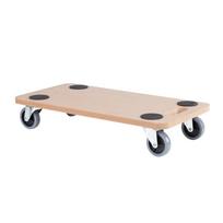 Transportavimo vežimėlis WALTECO, 58 x 29 cm, neslystantys padukai, ratuko skersmuo 75 mm, ratukai s