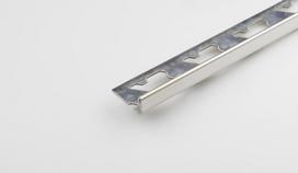 Kampas plytelėms ARCANSAS 061Rl/430, 2500 x 23 x 8 mm, nerūdijančio plieno, išorinis, "edge". poliru
