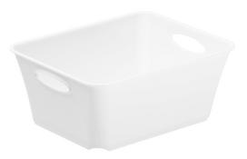 Daiktadėžė ROTHO Living, 0,5 l, baltos sp.