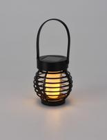 Pakabinamas žibintas SOLAR GARDEN LIGHT, LED, aukštis 11 cm, juodos sp.