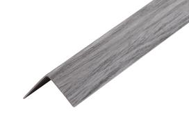 PVC kampinis apdailos profilis CEZAR Nr.119, spl. uosis, 20x20x2750 mm, 673610