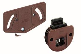 Stumdomų durų montavimo rinkinys HETTICH SlideLine1+, 30 kg, spl. ruda, 62548