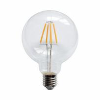 LED lempa ORRO, 6W, E27, G95, 230V, 2700K, 600  lm, filamentinė