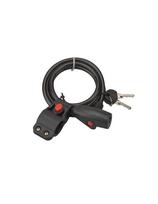 Dviračio spyna THIRARD Twisty, 2 raktai, d-8 mm, 1500 mm, 392069