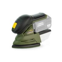 Akumuliatorinis vibracinis šlifuoklis HERVIN BATTERY, 20 V, trikampio forma, be akumuliatoriaus, PLC